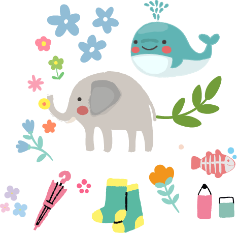 動物のイラスト